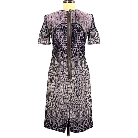 𝅺MATTHEW Williamson Sheath Dress UK Size 8 US Size 4 - Picture 2 of 9